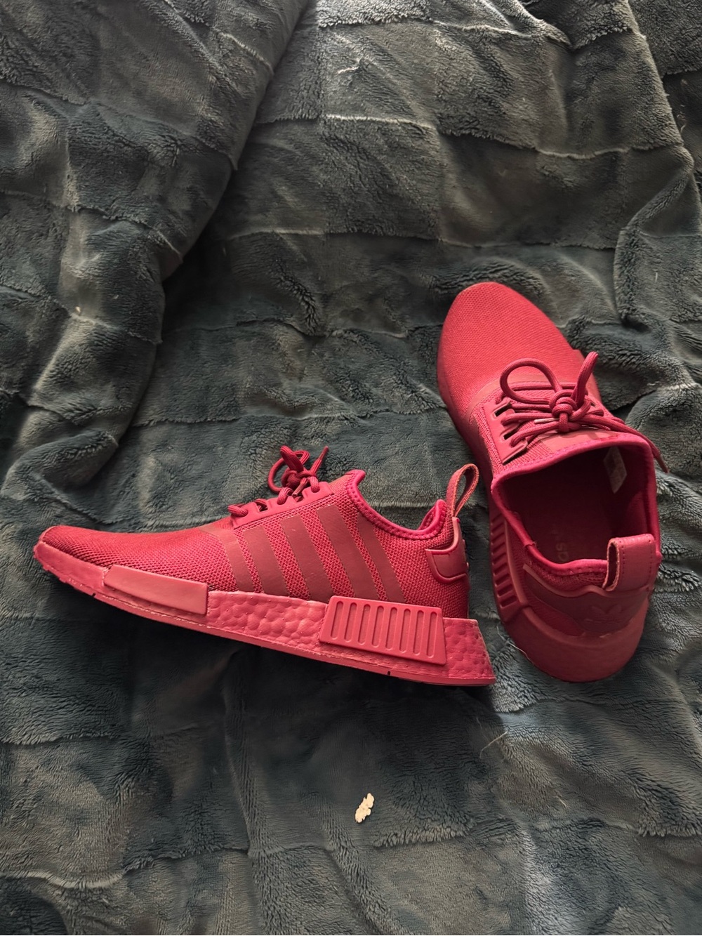 adidas maroon NMD Knit Sneaker